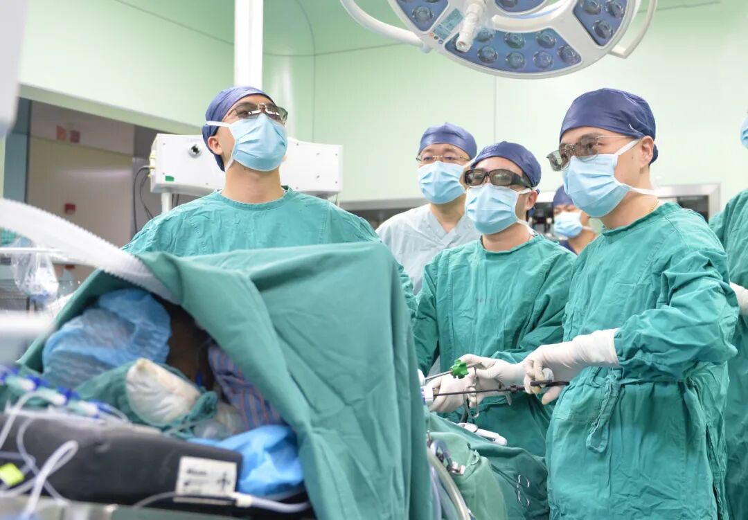 Fudan Cancer Center laparoscopic pancreatic surgery live demonstration in Milan